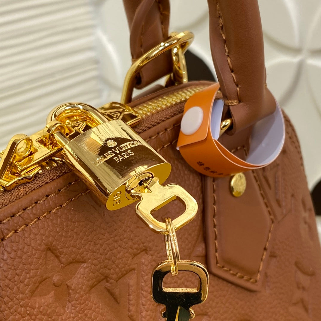 Louis Vuitton Alma BB "Monogram Empreinte Leather"