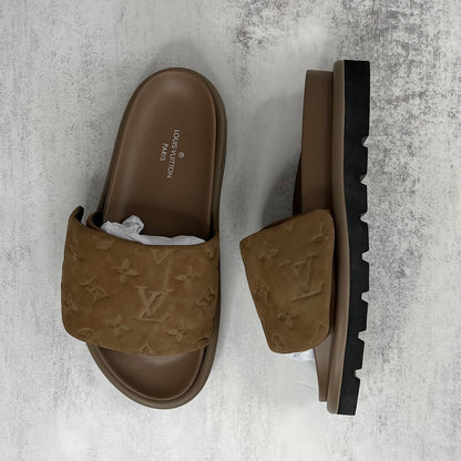Louis Vuitton Slides "Brown-Black"
