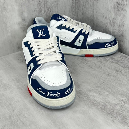 Louis Vuitton Trainers "Navy Blue-White"