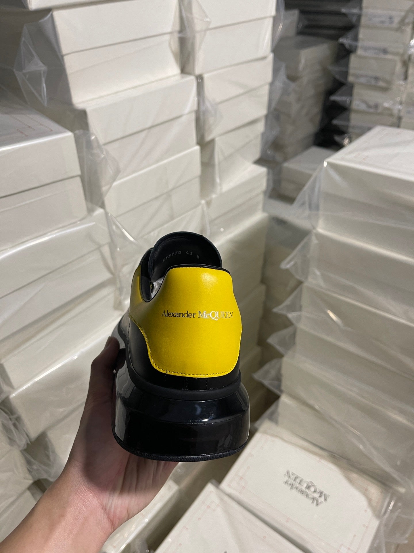 Alexander McQueen Oversized "Black-Yellow"