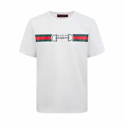 Gucci Cotton Jersey T-Shirt with Embroidery "White"