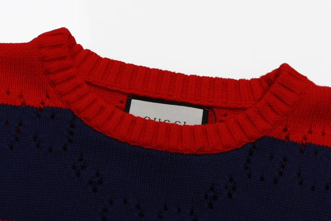 Gucci GG Sweater "Red-Blue"