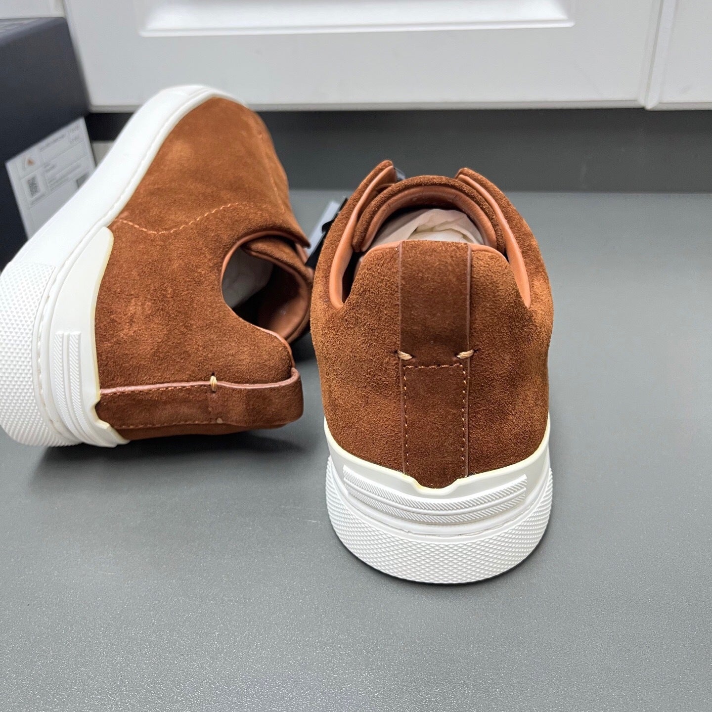 Zegna Triple Stitch "Camel"