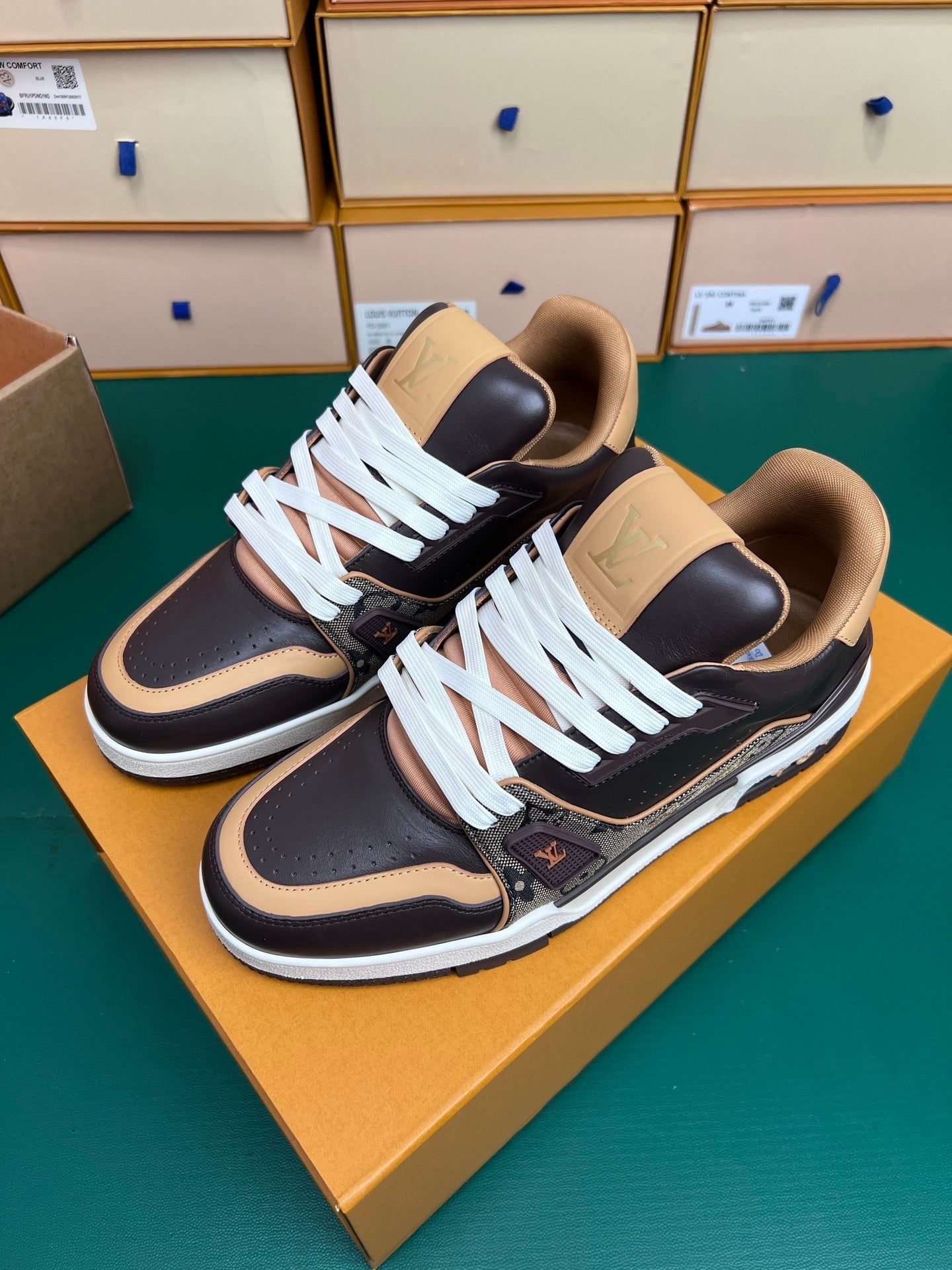 Louis Vuitton LV Trainer "Marron"