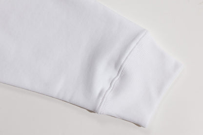 Burberry Logo Print Hoodie "White"