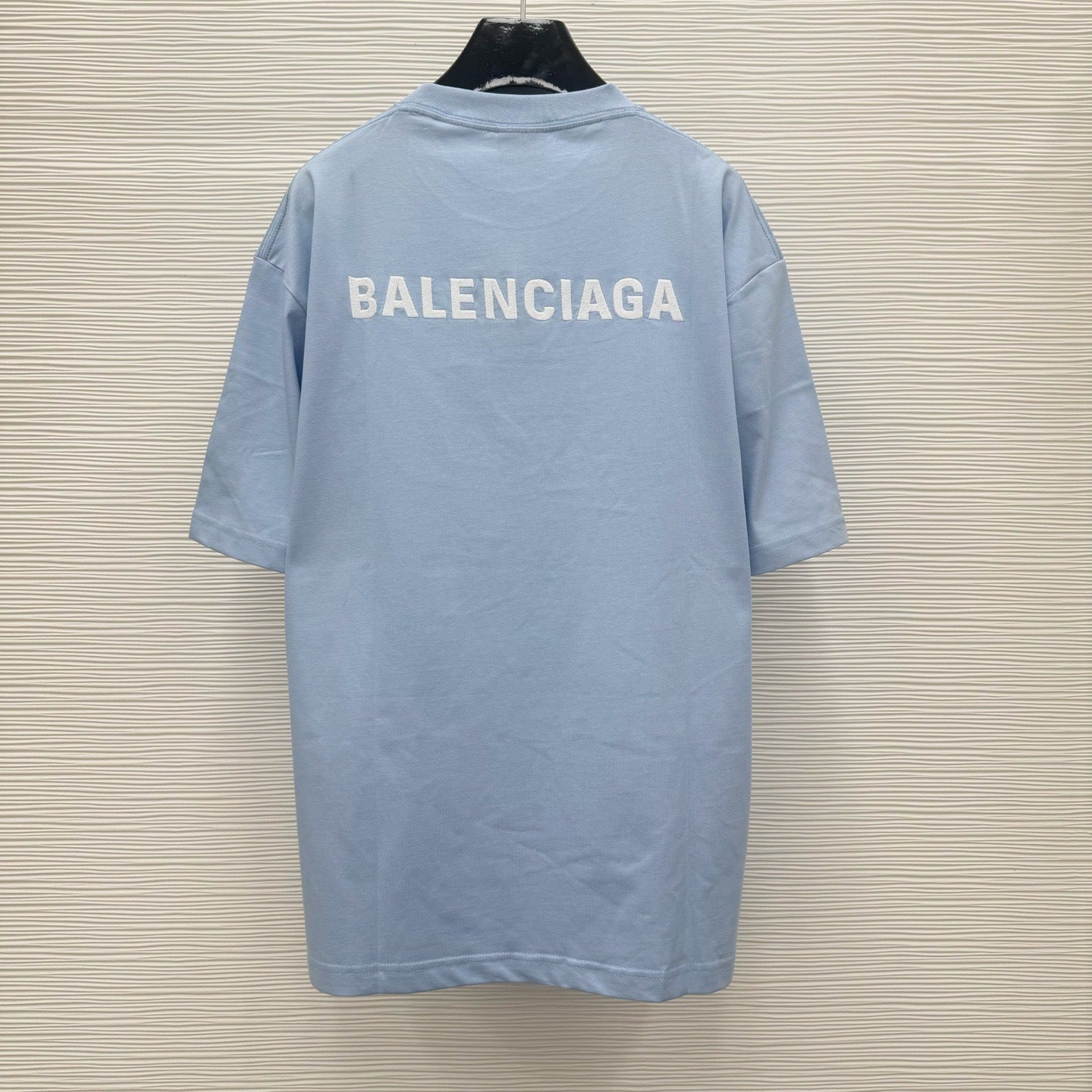 Balenciaga Back T-Shirt "Light Blue-White"