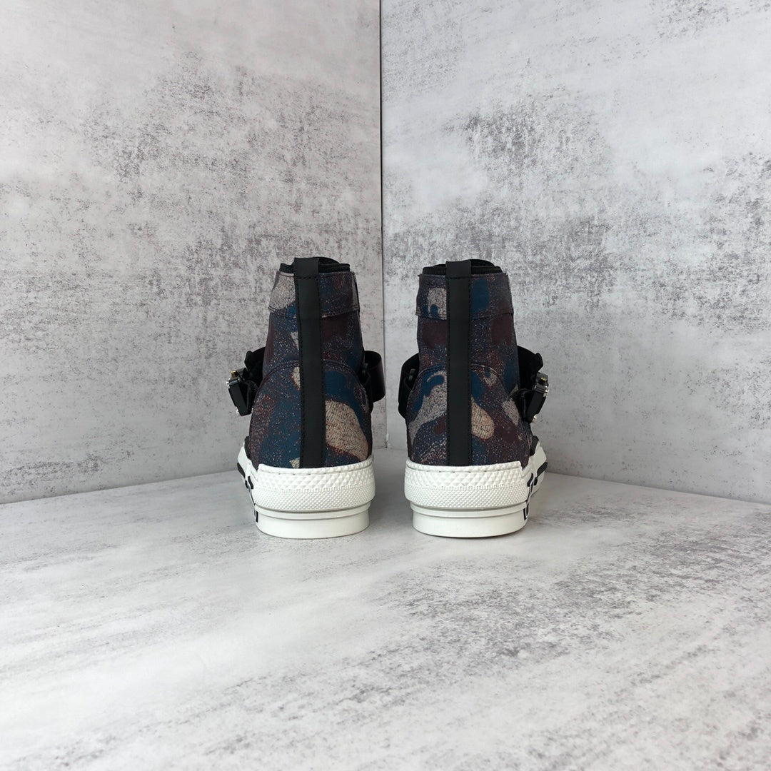 Dior B23 High-Top "Red Camo"