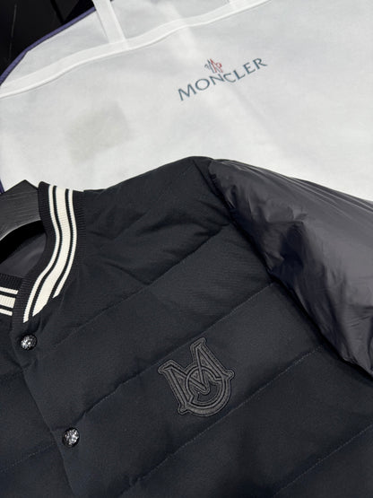 Moncler Bouchet Reversible Bomber Down Jacket "Black"