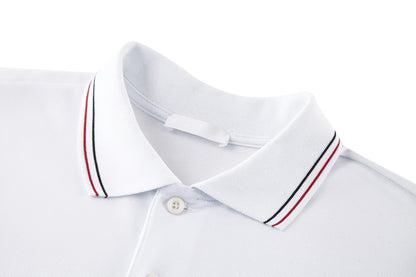 Prada Pique Polo T-Shirt "White"