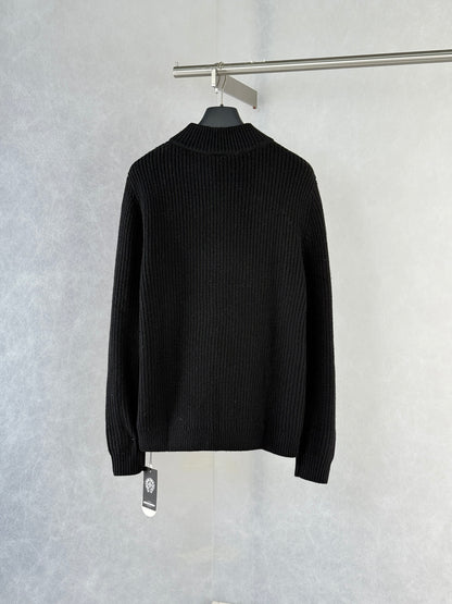 Chrome Hearts Large Cross Cashmere Knit "Black"
