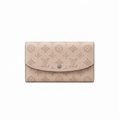 Louis Vuitton Iris Wallet "Magnolia Mahina Leather"