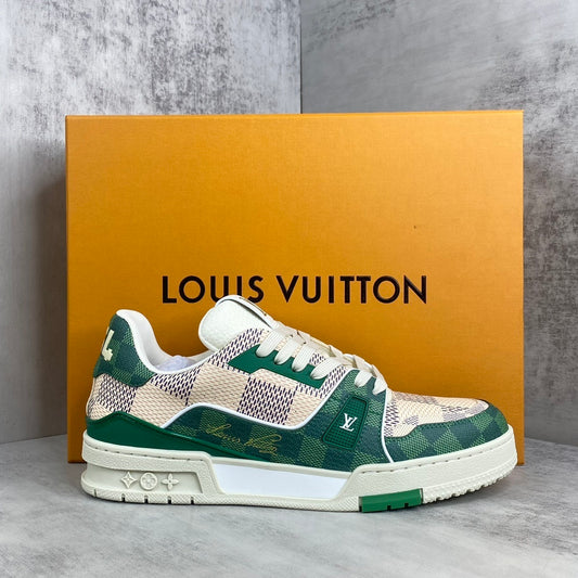 Louis Vuitton Trainers "White-Green"