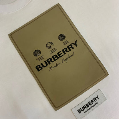 Burberry Logo Patch T-Shirt "White"