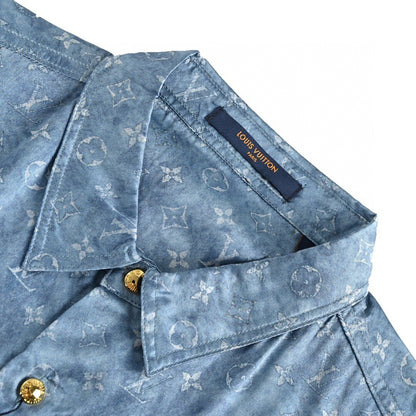 Louis Vuitton Monogram Shirt "Blue"