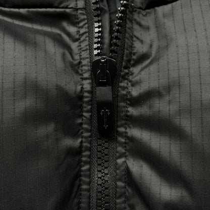 Trapstar Shooters Down Jacket "Black-Reflective Logo"