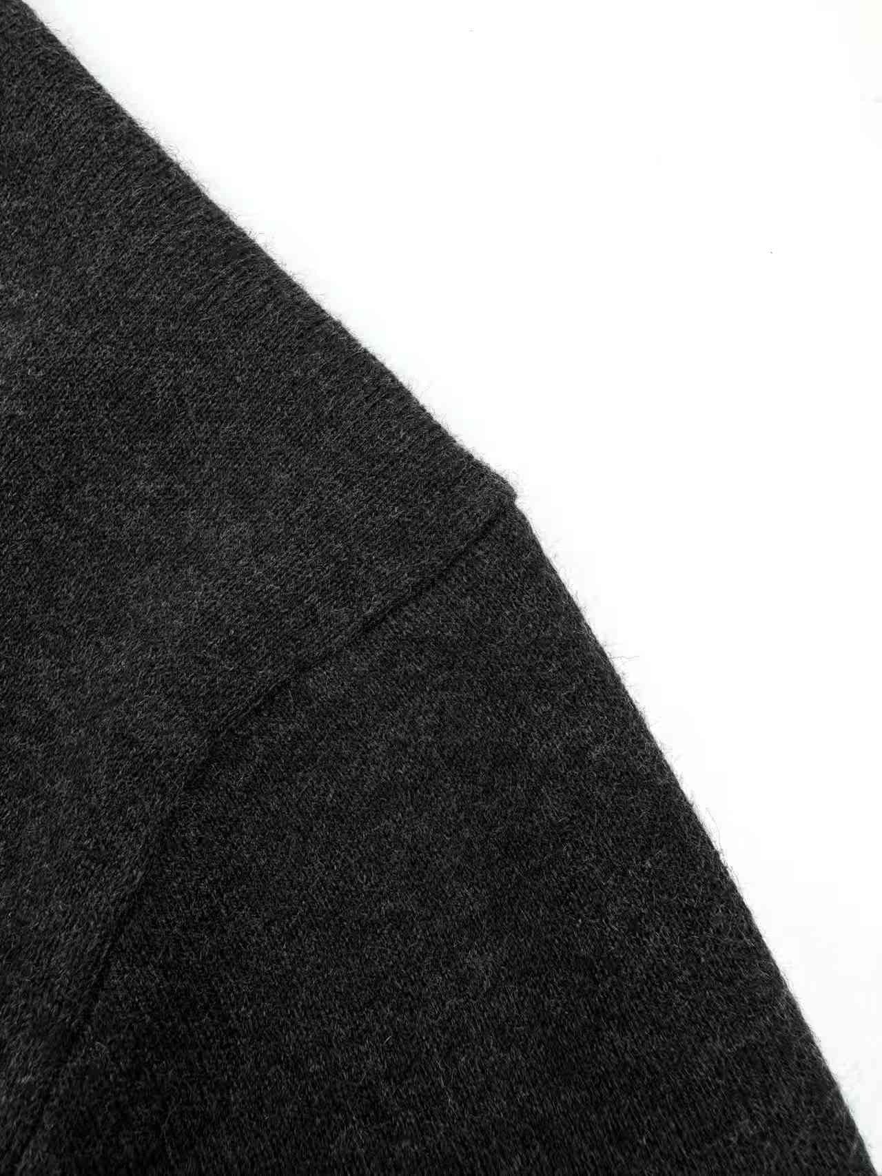 Miu Miu Silk Cashmere Cardigan Sweater "Black"