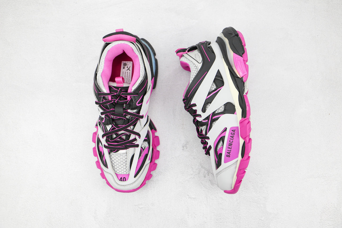 Balenciaga Track "Grey-Pink-Black" LED