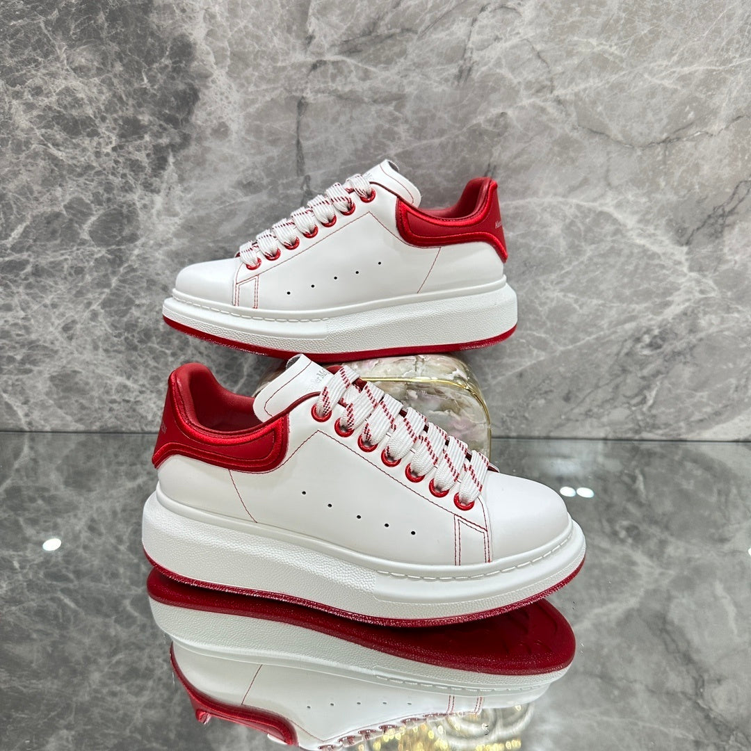 Alexander McQueen Oversized "White-Red Outline"