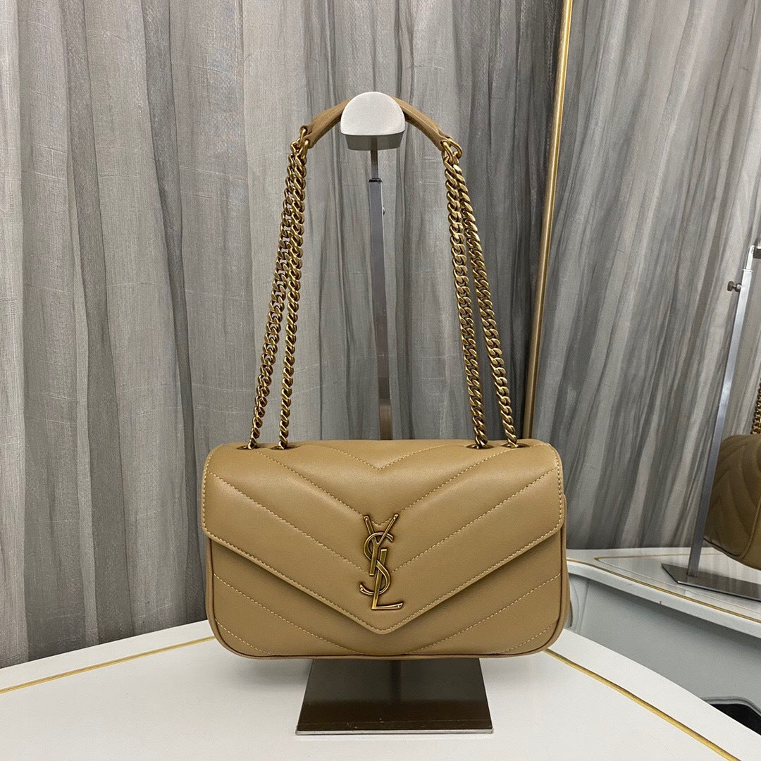 Saint Laurent Loulou Small Bag in Matelasse Lambskin