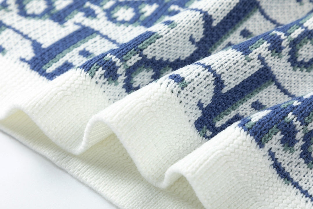 Dior Sweater "White-Blue-Green"