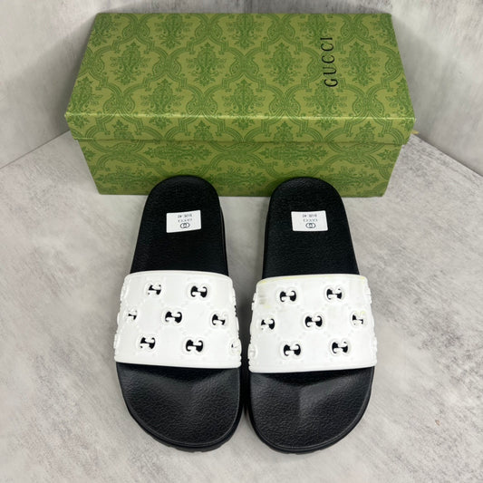 Gucci Slides "White-Black"
