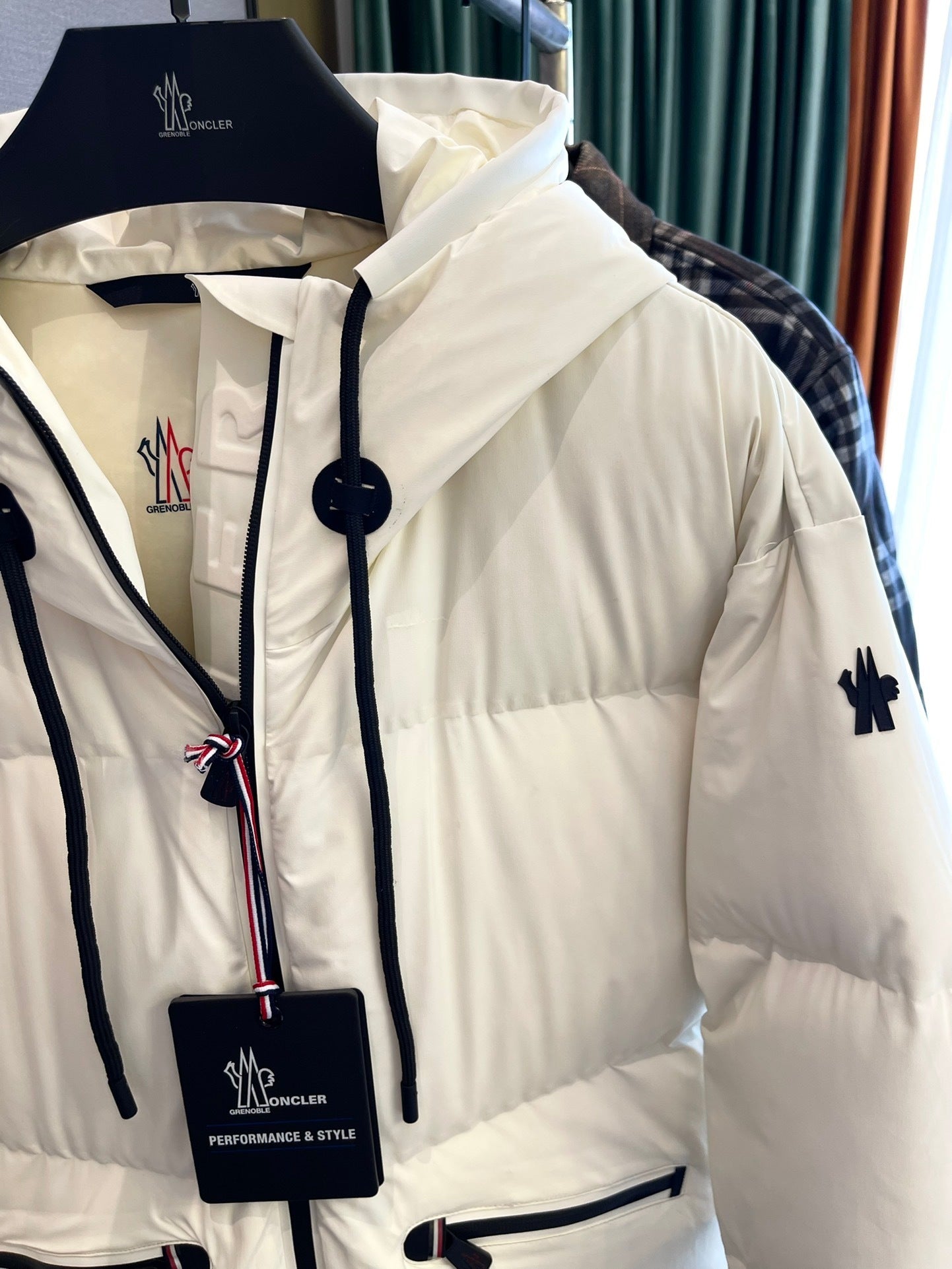 Moncler Grenoble Allesaz Down Jacket "White"