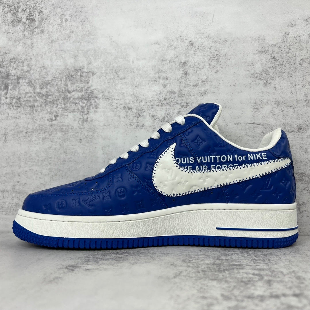 Louis Vuitton x Nike Air Force 1 "Blue"