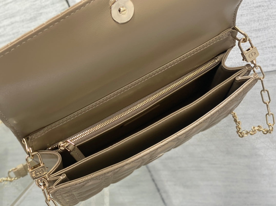 Dior My Dior Mini Bag "Powder Beige Cannage Lambskin"