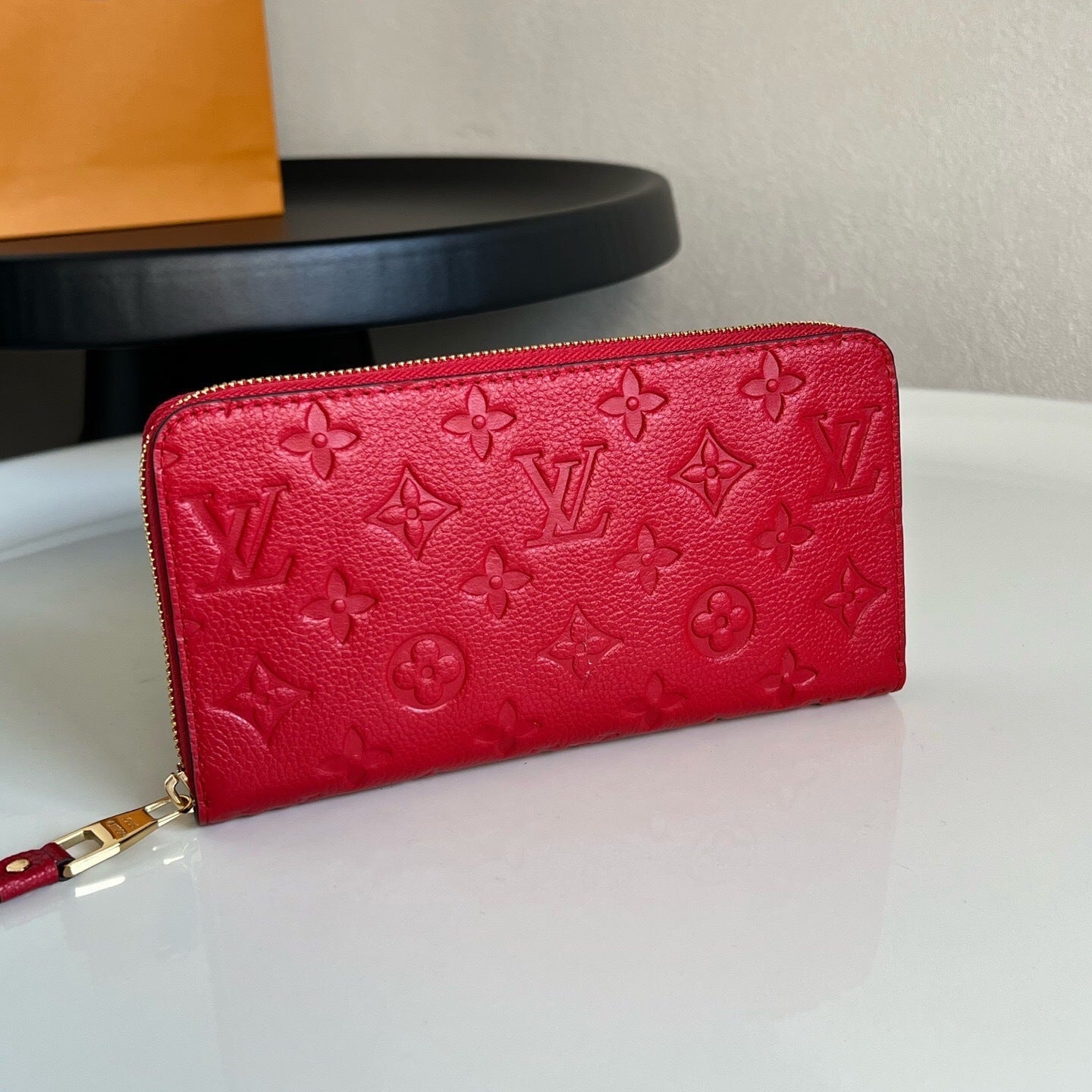 Louis Vuitton Zippy Wallet "Monogram Empreinte Leather"