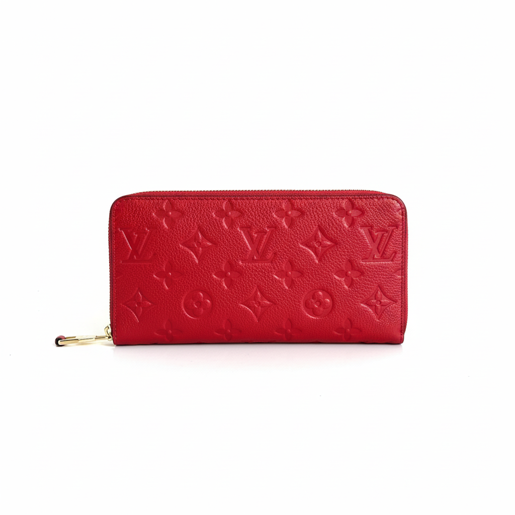 Louis Vuitton Zippy Wallet "Monogram Empreinte Leather"