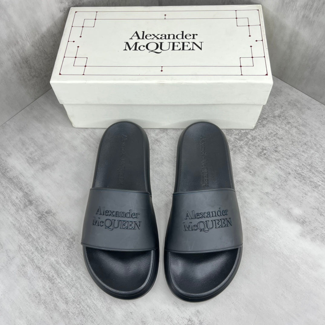 Alexander McQueen Slides "Black"