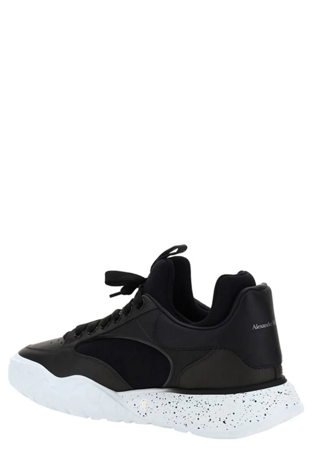 Alexander McQueen Oversized Court "Black-White Sole"