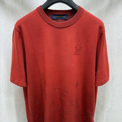 Louis Vuitton Jacquard Short-Sleeved Crewneck "Ketchup"