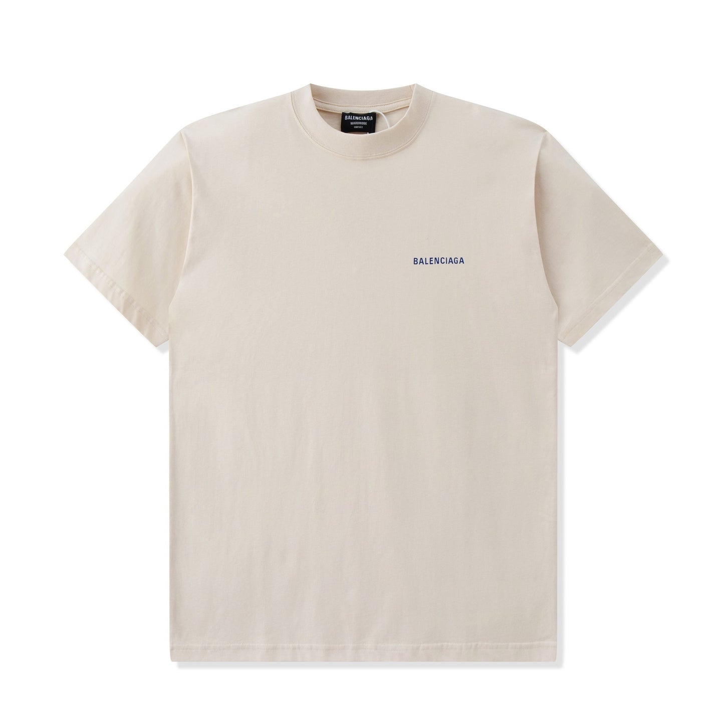 Balenciaga T-Shirt "Beige-Blue"