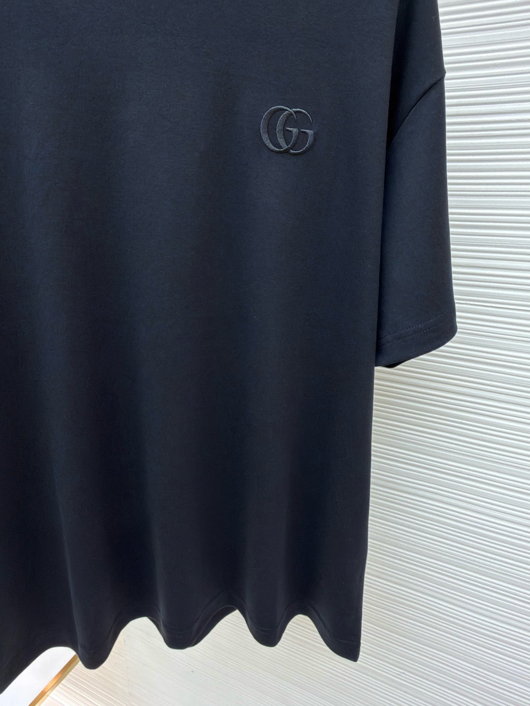 Gucci Rayon Jersey T-shirt with Embroidery "Black"