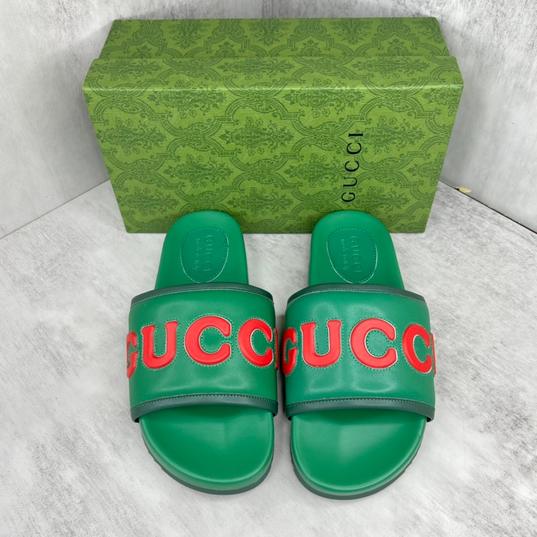 Gucci Slides "Green-Red"
