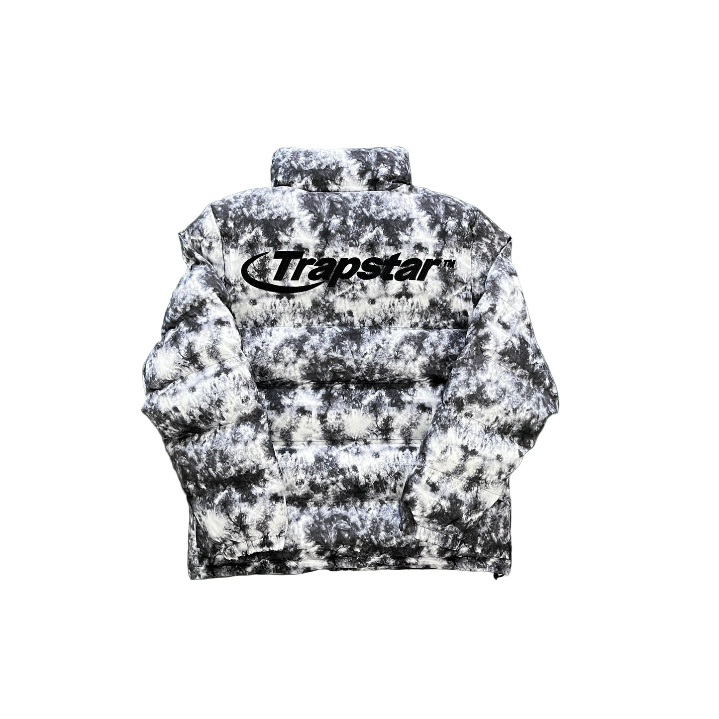 Trapstar Hyperdrive Down Jacket "Black-Tie Dye"