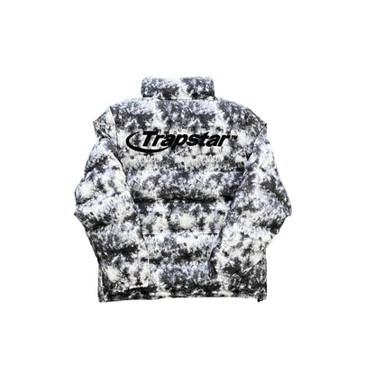 Trapstar Hyperdrive Down Jacket "Black-Tie Dye"