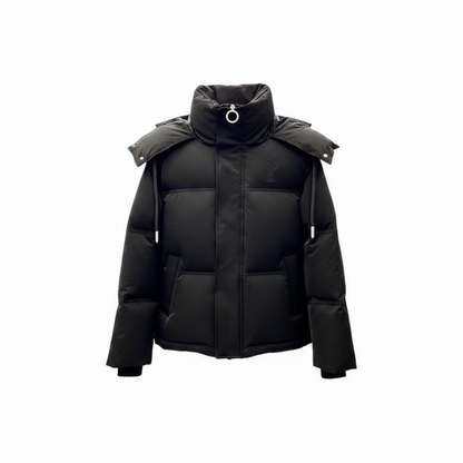 Ami Paris Puffer Down Jacket "Black"