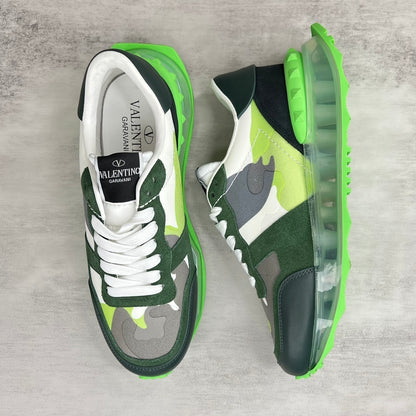 Valentino Garavani Netrunner "Green-White Camo"