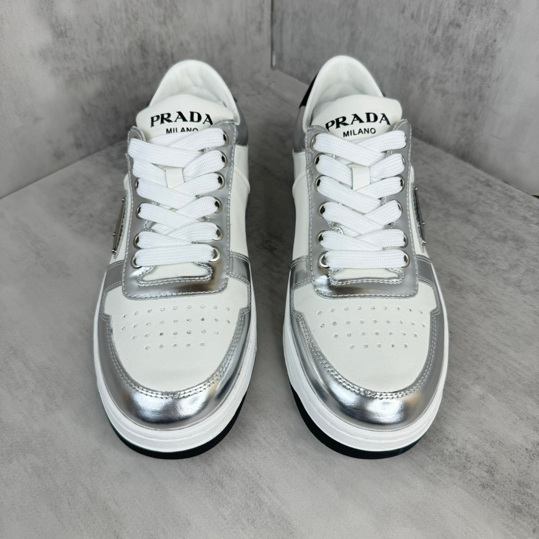 Prada Downtown "White-Silver"