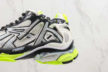 Balenciaga Runner "White-Black-Fluo Yellow"