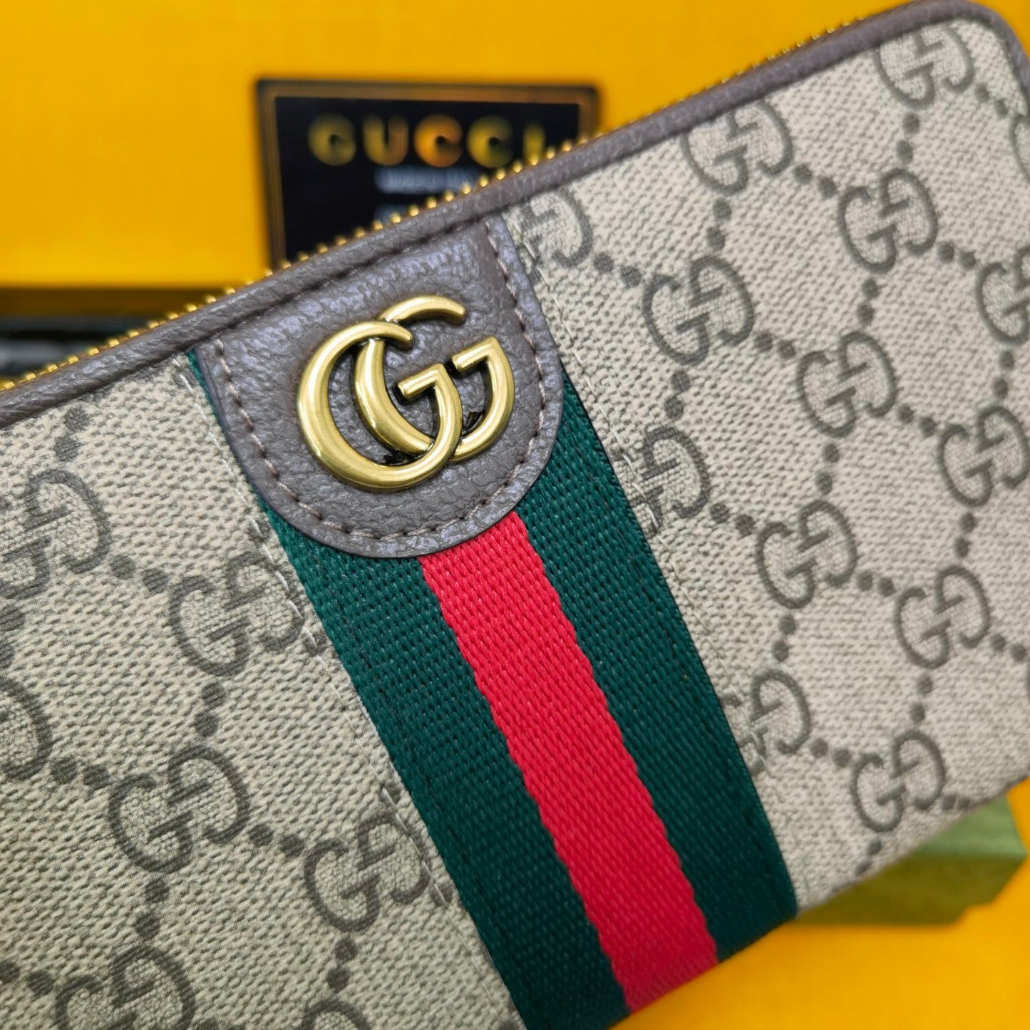 Gucci Ophidia Zip Around Wallet