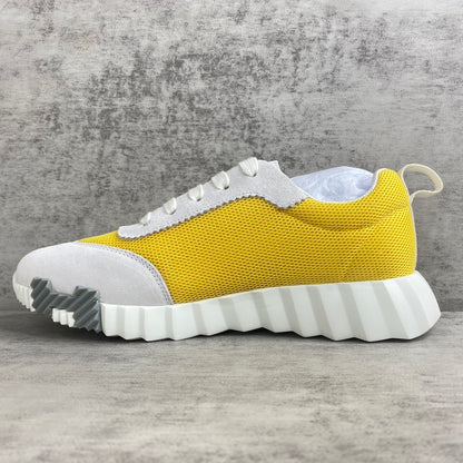 Hermes Bouncing Sneakers "Yellow-Grey"