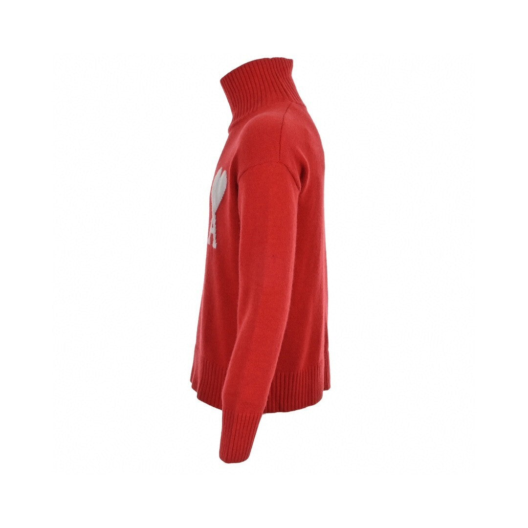 Ami Paris Ami De Coeur Sweater "Red"