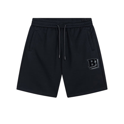 Burberry B Branded Shorts "Black"