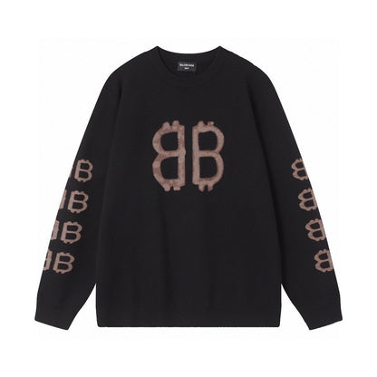 Balenciaga Crypto BB Print Sweater