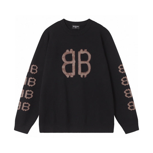 Balenciaga Crypto BB Print Sweater