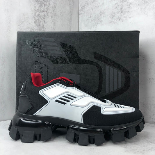 Prada Cloudbust Thunder Low "White-Black-Red"