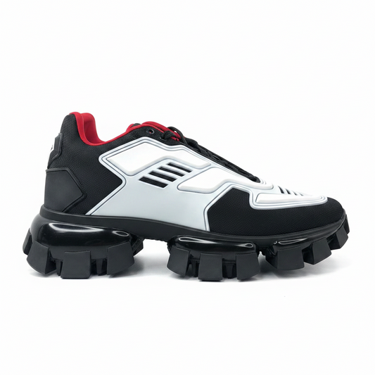 Prada Cloudbust Thunder Low "White-Black-Red"